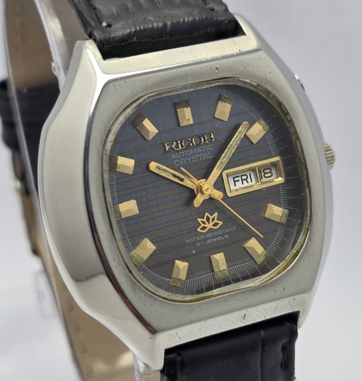 Ricoh Crystal Automatic Day/Date Vintage Men's Watch Ricoh Crystal Automatic Day/Date Vintage Men's Watch