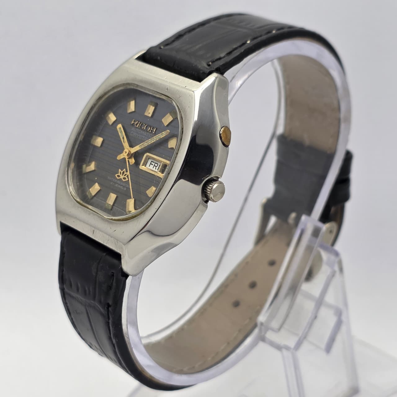 Ricoh Crystal Automatic Day/Date Vintage Men's Watch Ricoh Crystal Automatic Day/Date Vintage Men's Watch