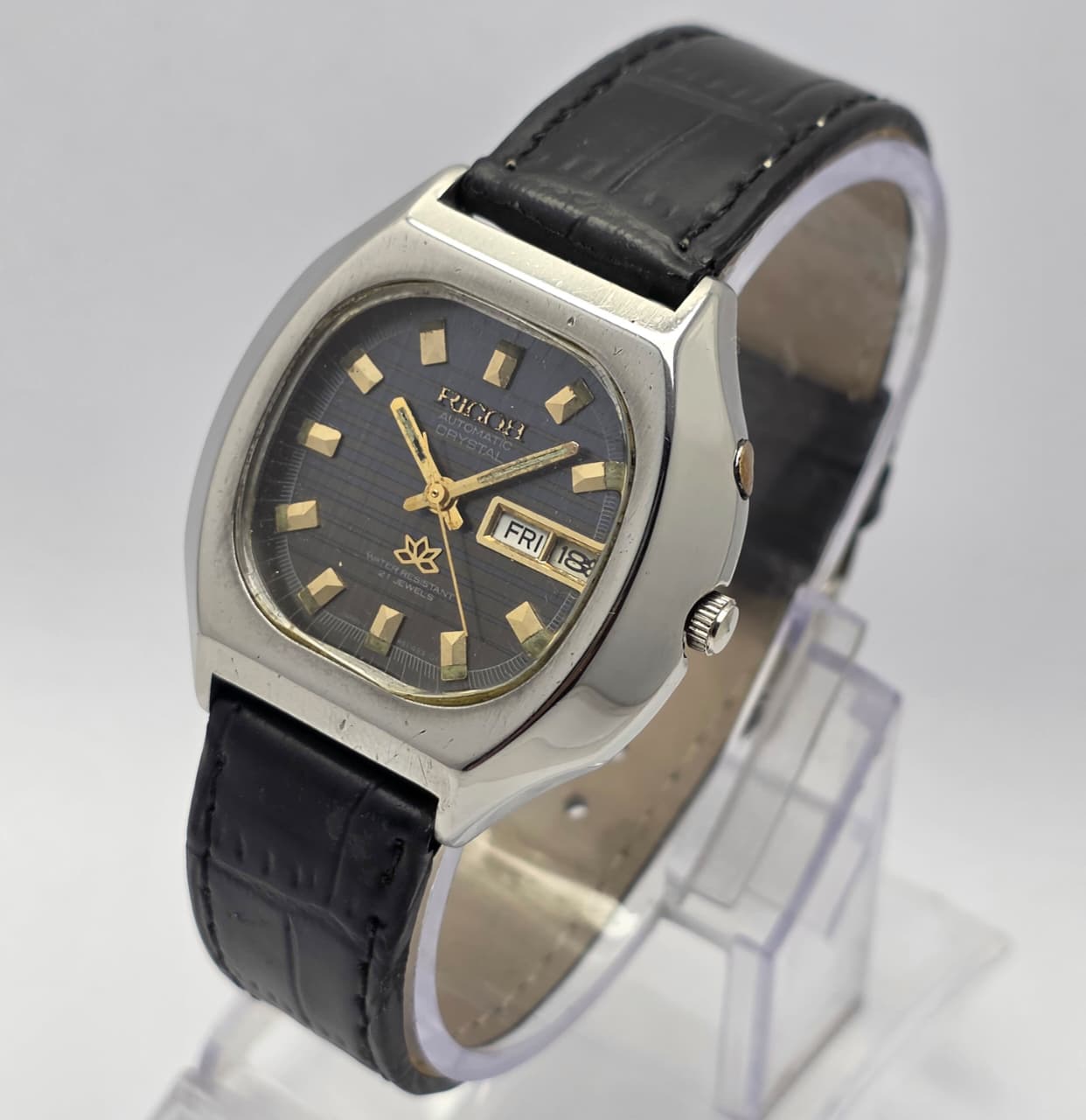 Ricoh Crystal Automatic Day/Date Vintage Men's Watch Ricoh Crystal Automatic Day/Date Vintage Men's Watch