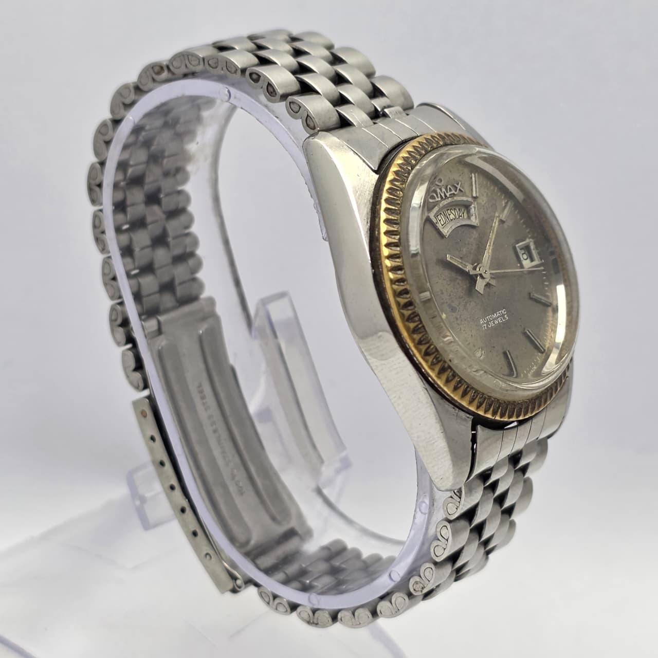 Omax President Day/Date Patina Dial Automatic Vitage Men's Watch Omax President Day/Date Patina Dial Automatic Vitage Men's Watch